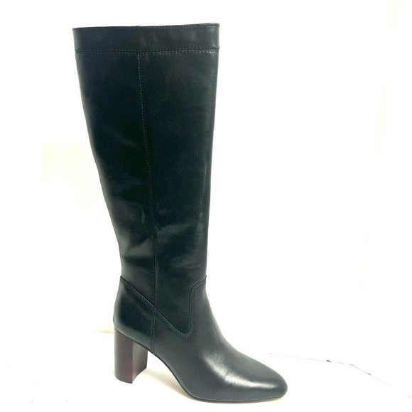 Vince Camuto Womens Caseyl Knee High Boot Black Size 7.5 M